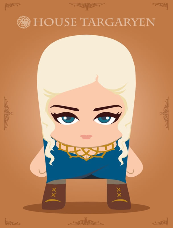 GAME OF THRONES - HOUSE TARGARYEN