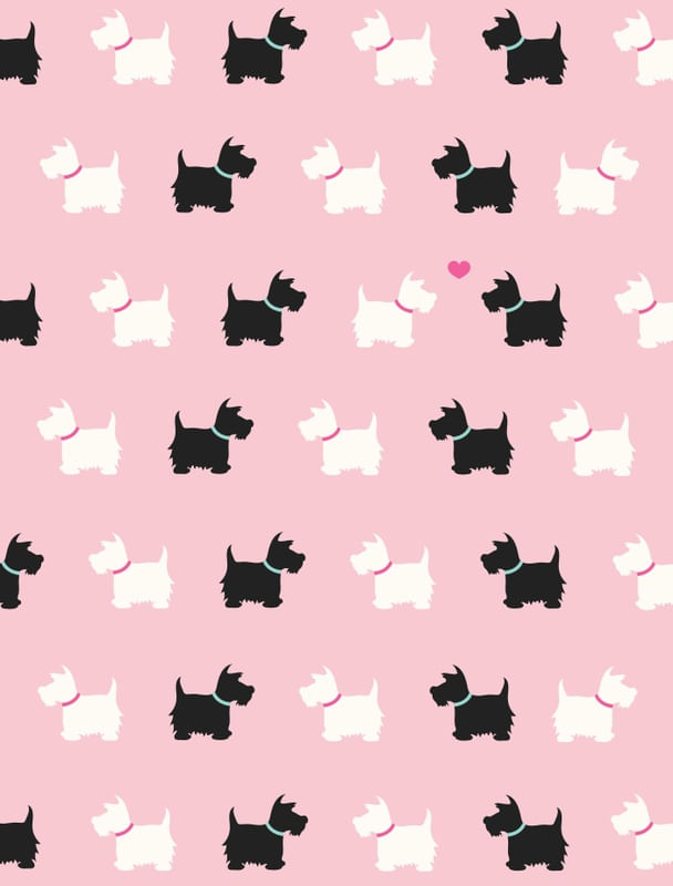 CUTE DOGS PATTERN