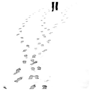 PEGADAS NA NEVE 295