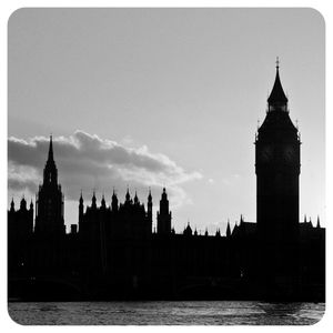 HOUSES OF PARLIAMENT LONDON UK SILUETA 296