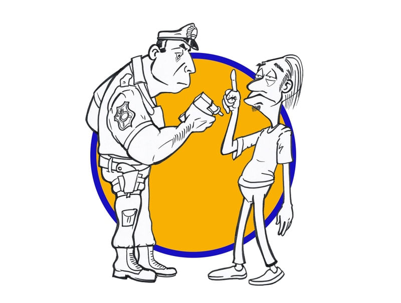 POLICIAL E BEBADO