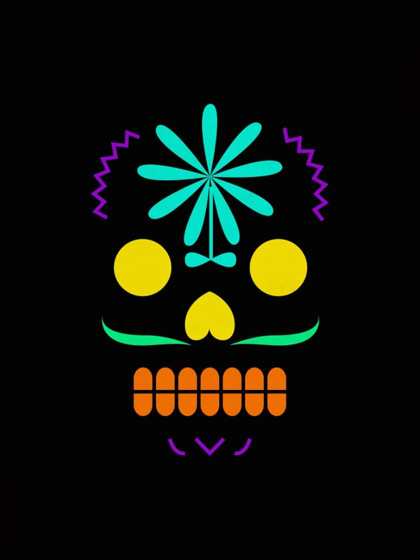 SKULL MEXICAN 1