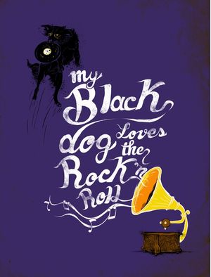 MY BLACK DOG