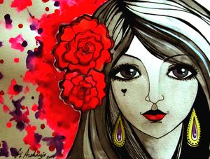 ROSAS NO JARDIM