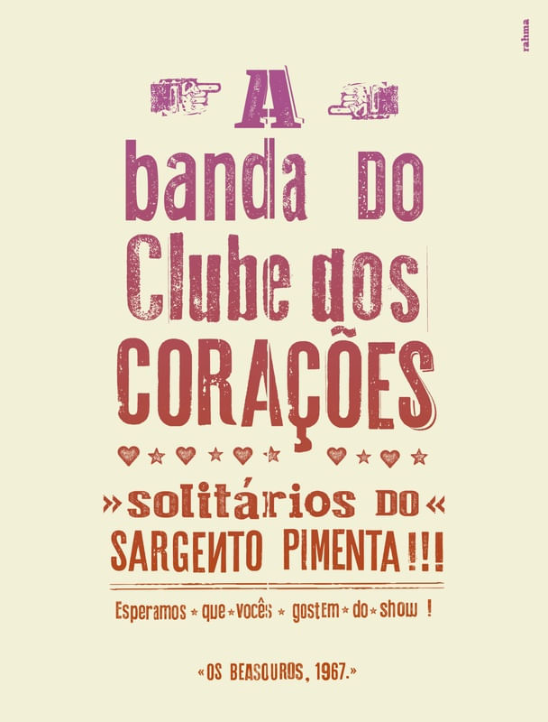 A BANDA DO CLUBE DOS CORAÇÕES SOLITÁRIOS DO SARGENTO PIMENTA