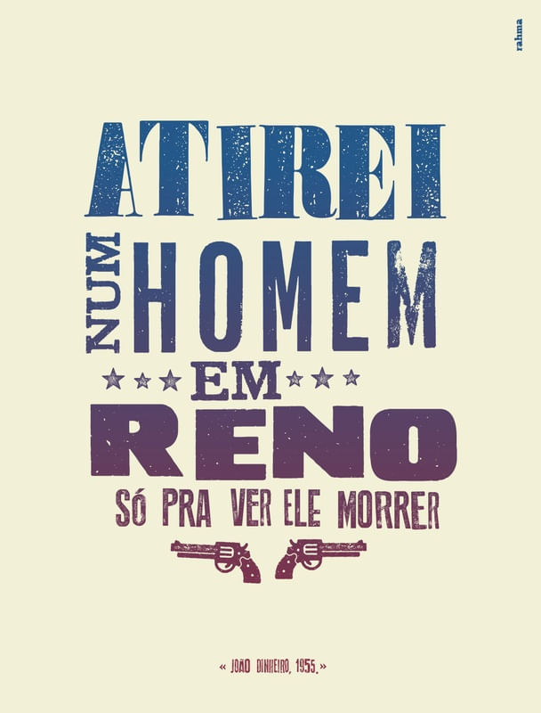 ATIREI NUM HOMEM EM RENO