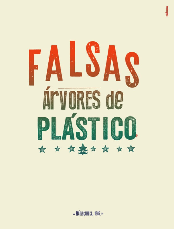 FALSAS ÁRVORES DE PLÁSTICO