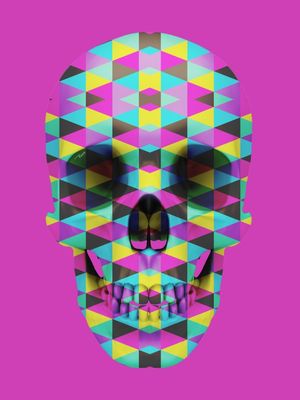 SKULL COLORS TRIANGULE 3