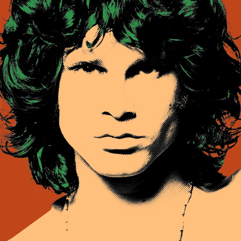 ROCK JIM MORRISON