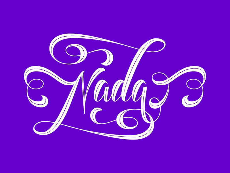NADA LETTERING