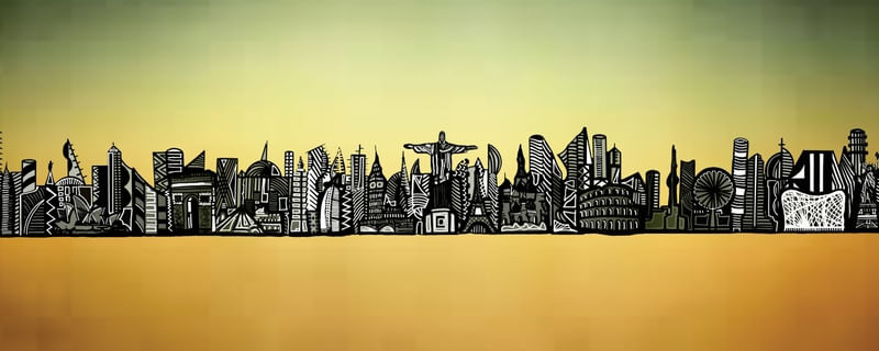 WORLDWIDE SKYLINE - DEGRADÉ