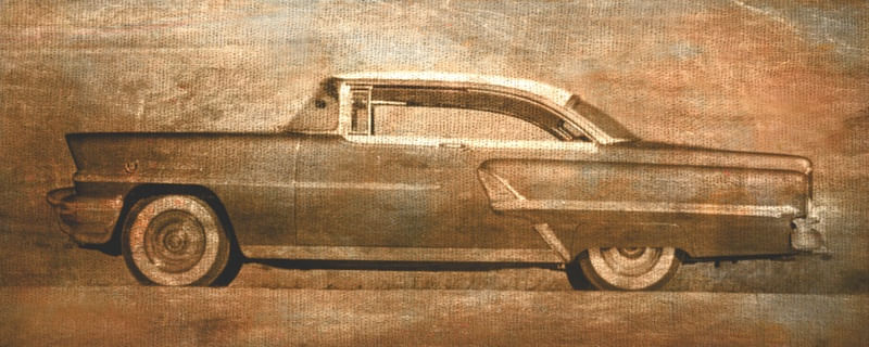 FORD 1955 SÉPIA
