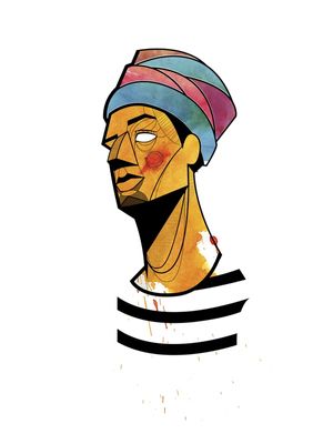 HOMEM COM LENÇO