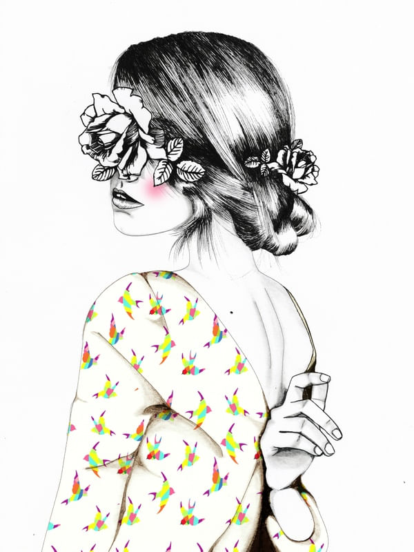 FLORES E PÁSSAROS
