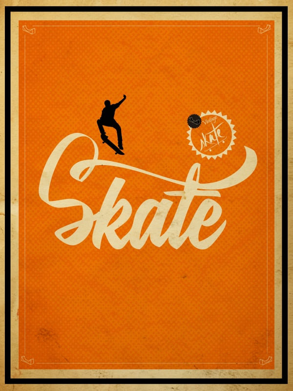SKATE ORANGE