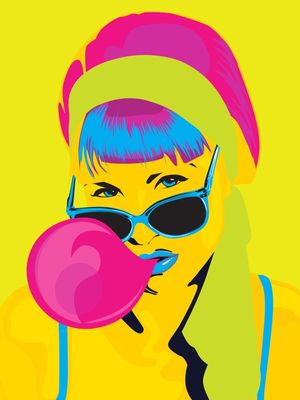BUBBLE GUM GIRL