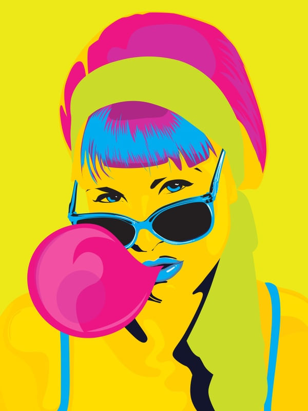 BUBBLE GUM GIRL