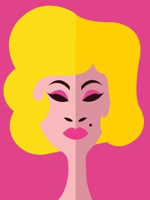 MARILYN MONROE PINK