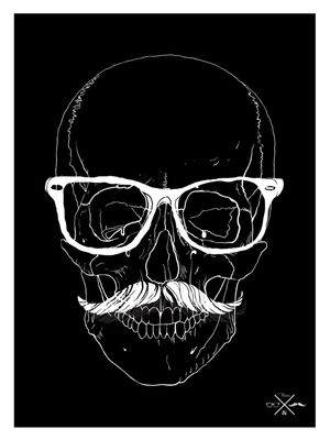 HIPSTER SKULL