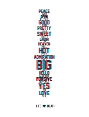 ANTONYMS ANAGLYPH