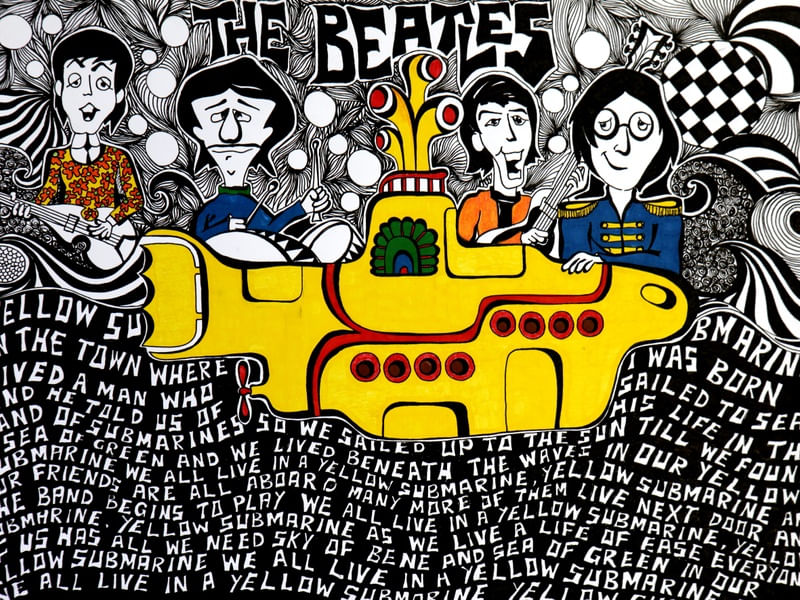 THE BEATLES E O SUBMARINO