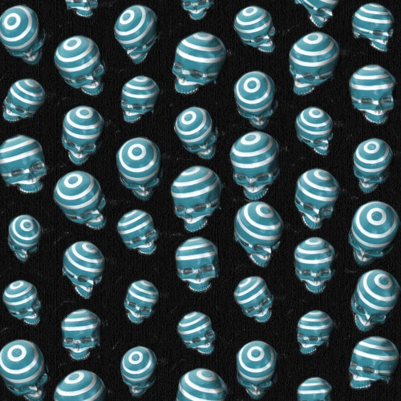 SKULL PATTERN SQUARE