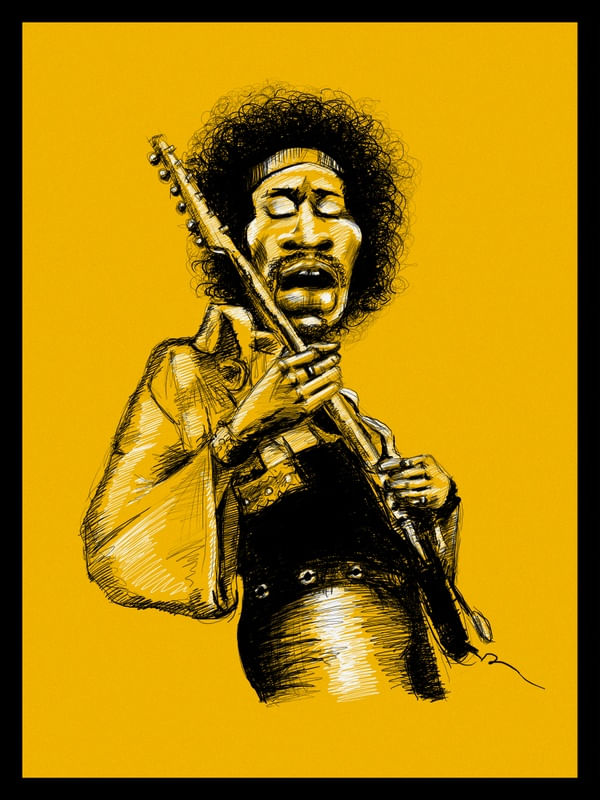 HENDRIX SKETCH
