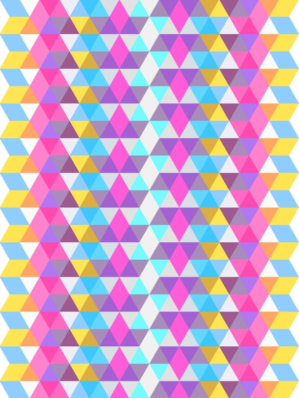 COLORS ABSTRACT TRIANGULE 2