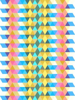 COLORS ABSTRACT TRIANGULE 3