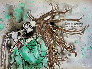 BOB MARLEY PUPILLAS