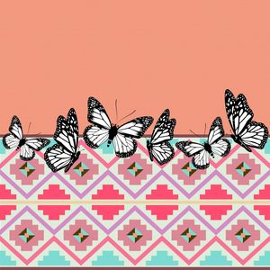 ETHNIC BUTTERFLIES