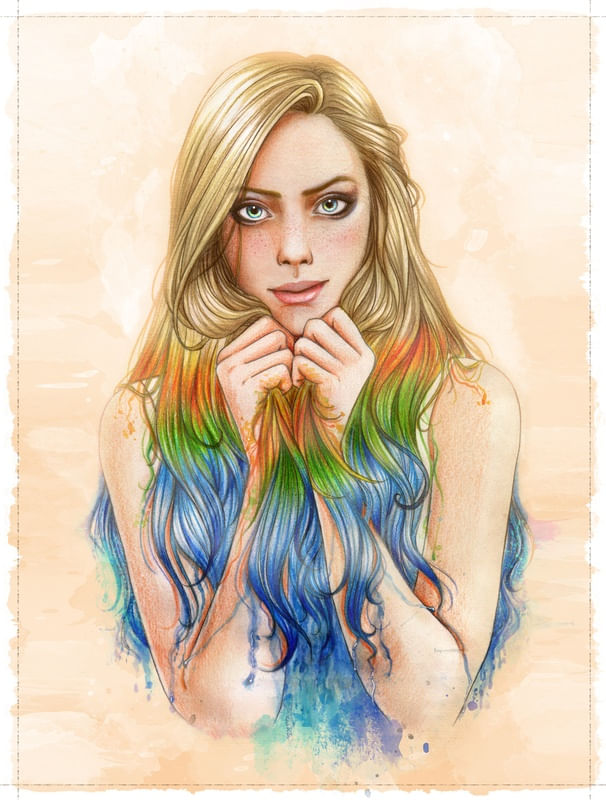 RAINBOW HAIR