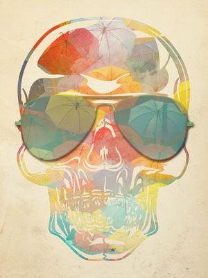 SKULL UMBRELLA