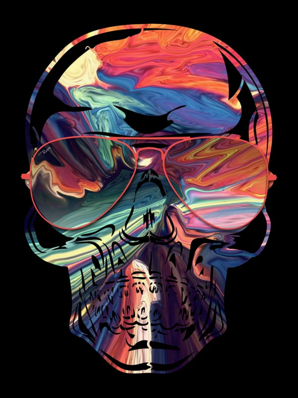 SKULL LIQUEFY COLORS