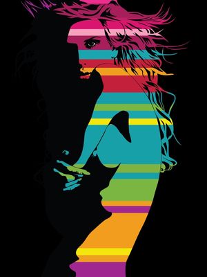 COLORS STRIPS GIRL