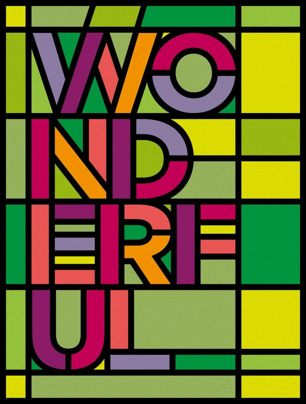 WONDERFUL - STAINED GLASS