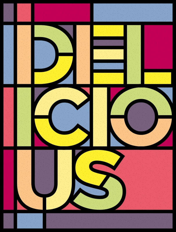 DELICIOUS - STAINED GLASS