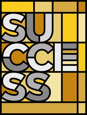 SUCCESS - STAINED GLASS