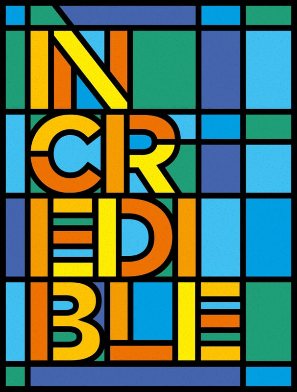 INCREDIBLE - STAINED GLASS