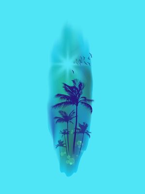 SURF BEACH BLUE