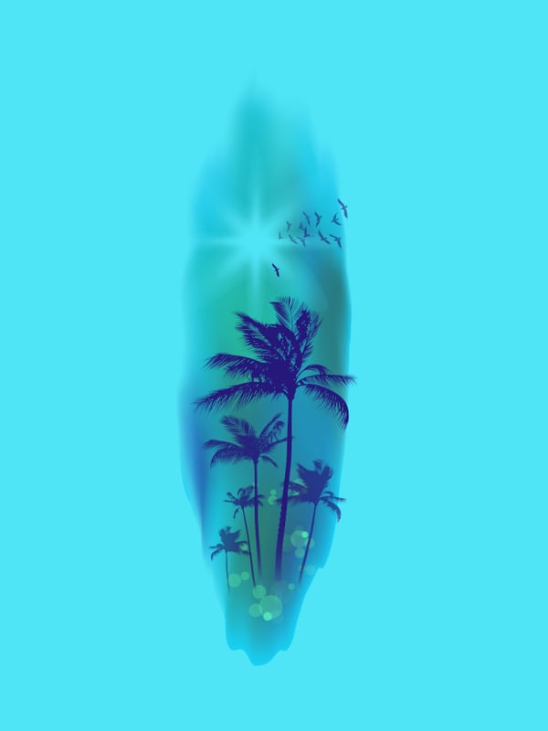 SURF BEACH BLUE