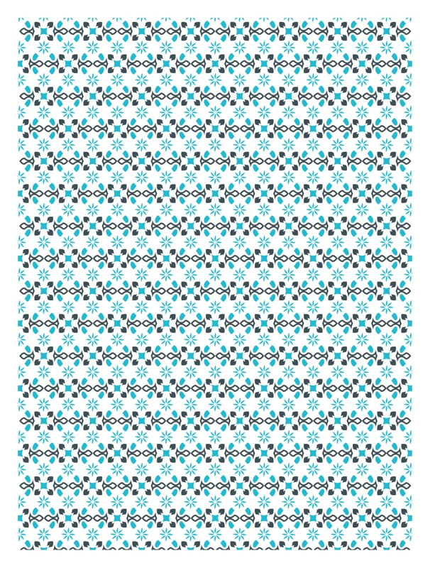 PATTERN - AZUL