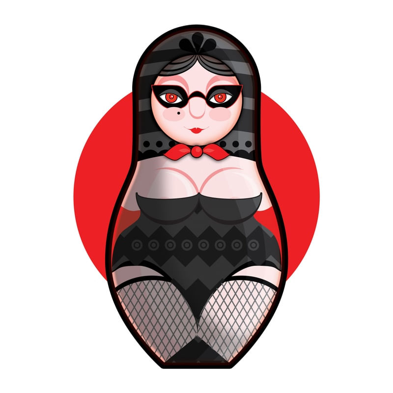 BONECA RUSSA SAFADA