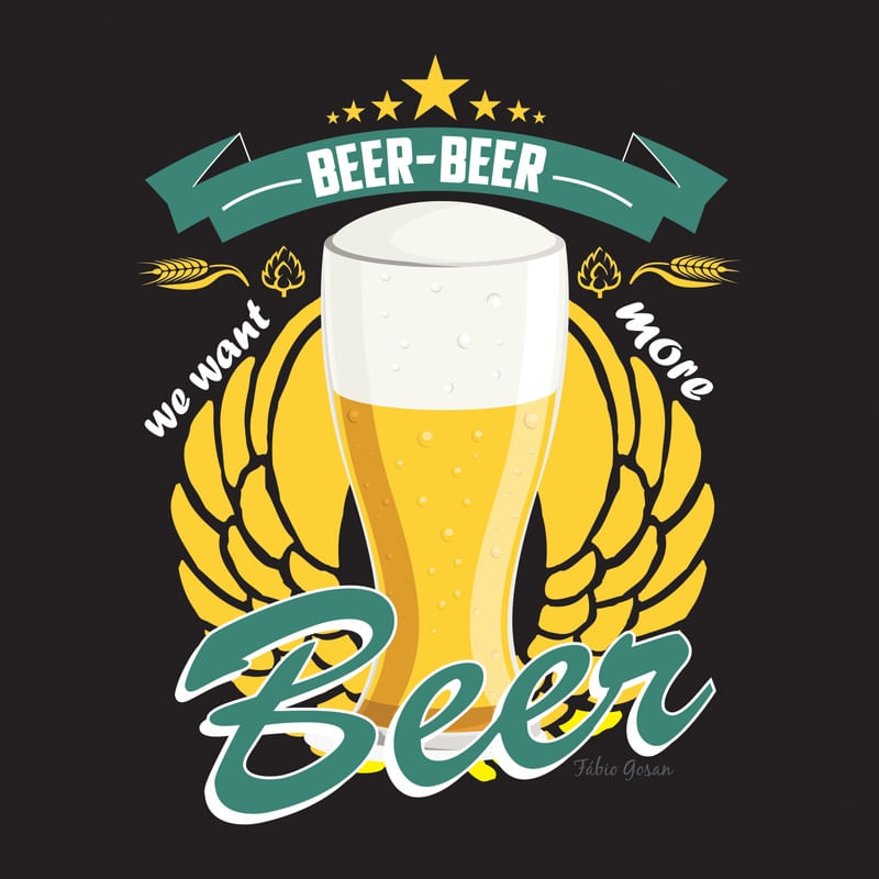 BEER BEER WE WANT MORE BEER