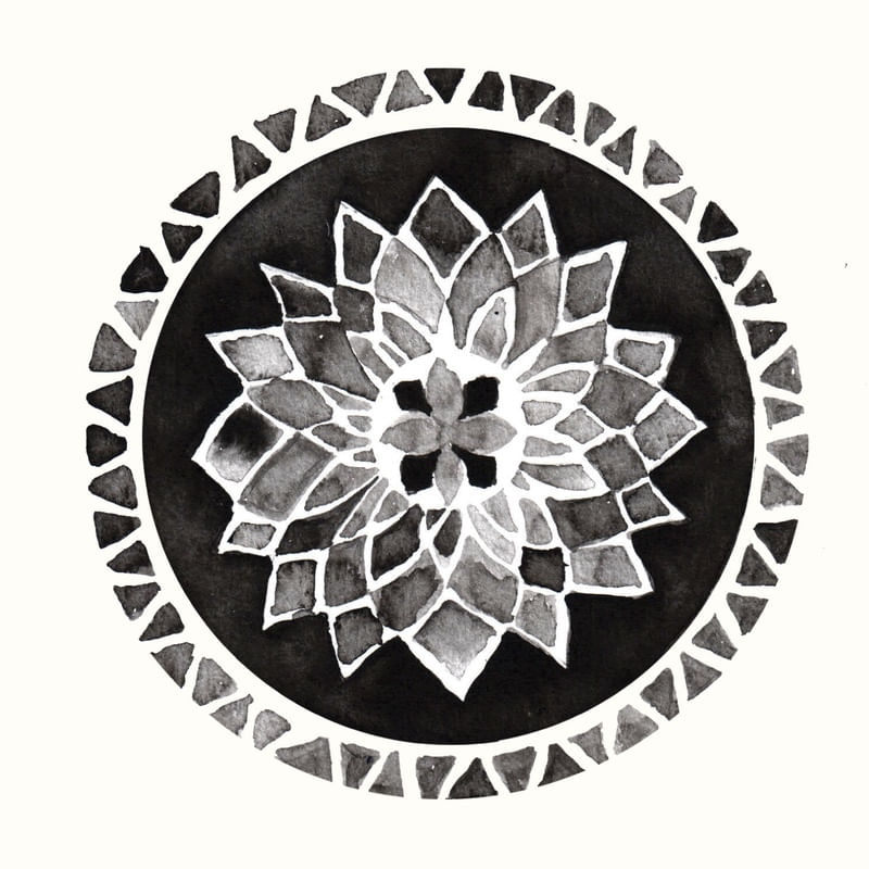 MANDALA PRETA