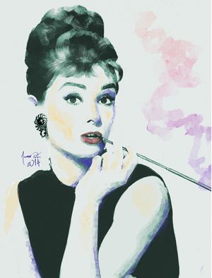 AUDREY EM CORES