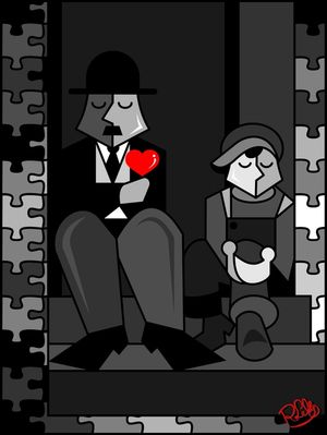 CHAPLIN E O MENINO