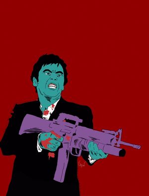 SAY HELLO TO MY LITTLE FRIEND RED