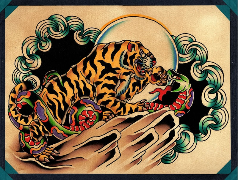 BATTLE ROYALE TIGER X SNAKE