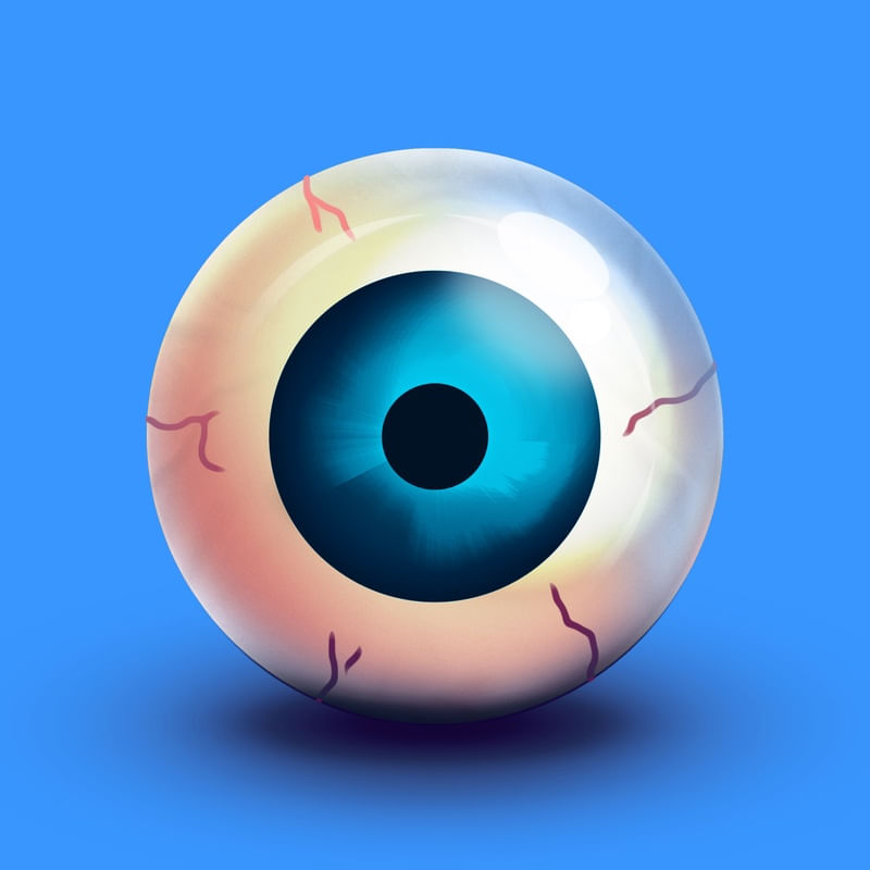 OLHO AZUL
